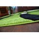 Alfombra PILLY H203-8405 - verde/negro