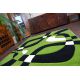 Alfombra PILLY H203-8405 - verde/negro