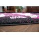 Covor Pilly 7818 Dora - violet si negru