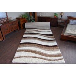 Carpet wall to wall SHAGGY 5cm design 2490 ivory beige