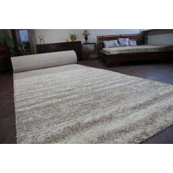 Carpet wall to wall SHAGGY 5cm design 3383 ivory beige