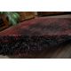 Teppich SHAGGY NARIN P901 schwarz und rot