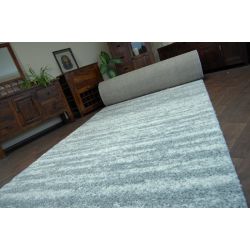 Tapis SHAGGY LONG 5cm modèle 3383 gris blanc
