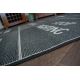 Sisal tapijt SISAL FLOORLUX 20275 YOLO zwart / zilver