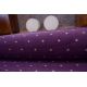 Fitted carpet AKTUA 087 violet