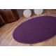 Carpet circle AKTUA 087 purple