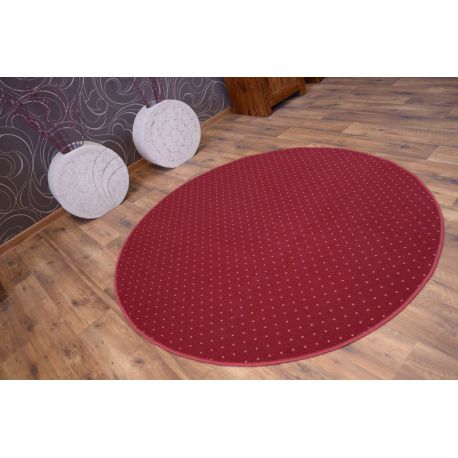 Carpet circle AKTUA 116 claret