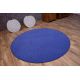 Carpet circle AKTUA 178 blue