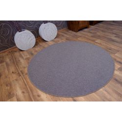 TAPIS CERCLE ASTRA marron clair