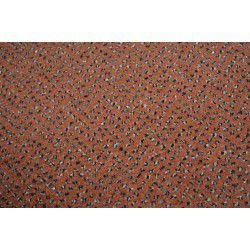 Velour szőnyegpadló szőnyeg TECHNO CSILLAG 140 terrakotta
