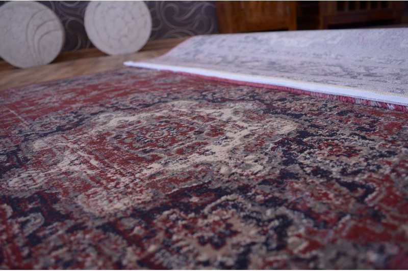 Alfombra de estabilización térmica JASMIN 8676 color óxido - Alfombras