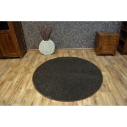 Okrúhly koberec LAS VEGAS hnedá