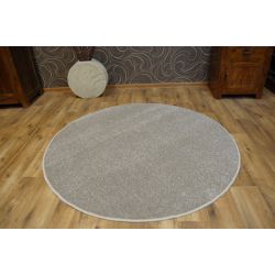 Alfombra CHIQUE círculo beige