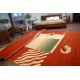 Carpet HEAT-SET TOPAZ FALE terracotta
