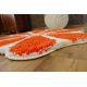 Tepih čupavi GUSTO cvijet C300 naranča