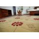 Carpet LOVE SHAGGY circle design 93600 black/brown