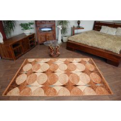 Alfombra SANTANA SHANGO color jaspe rojo