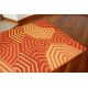 Passadeira carpete SHAGGY 5cm turquesa