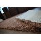 Fitted carpet SHAGGY 5cm brown