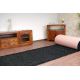 Fitted carpet SHAGGY 5cm black
