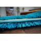 Shaggy szőnyegpadló szőnyeg 5cm türkiz