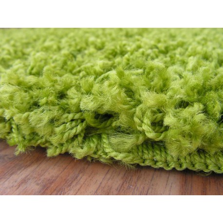 Shaggy szőnyegpadló szőnyeg 5cm zöld