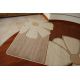Alfombra ETON círculo plateado