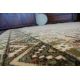 Dywan DROP JASMINE 456 Rust/D.beige