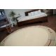 Felpudo Alfombra de pasillo con refuerzo de goma MÁLAGA marrón 7058