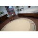 Felpudo Alfombra de pasillo con refuerzo de goma MÁLAGA marrón 7058