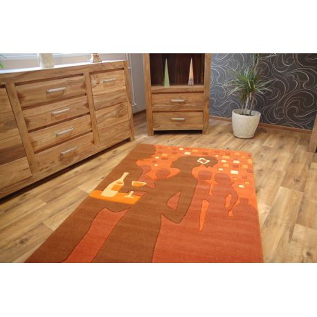 Felpudo Alfombra de pasillo con refuerzo de goma PRIMAVERA gris 2531