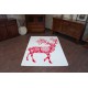 Carpet XMAS - F788 cream/red