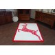 Xmas szőnyeg - F790 krém/piros