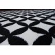 Sketch szőnyeg - F757 krém/fekete- Gyémánt