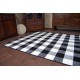 Carpet SKETCH - F759 cream/black - chequered