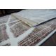 Tapis EN CORDE SIZAL COLOR 19246/699 Fleurs Bleu