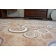 Fitted carpet DROPS 033 beige