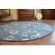 Tapete redondo prumo SIZAL FLAT 48691/637 WITRAG