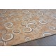 Carpet round FLAT 48691/690 SISAL - stained glass