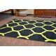 Alfombra SCANDI 18461/752 - Ruedas círculos crema/gris/negro