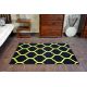 Alfombra SCANDI 18461/752 - Ruedas círculos crema/gris/negro