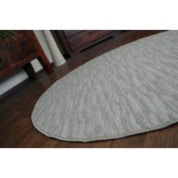 Matta cirkel HIGHWAY taupe