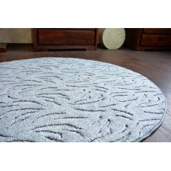 TAPIS cercle IVANO gris