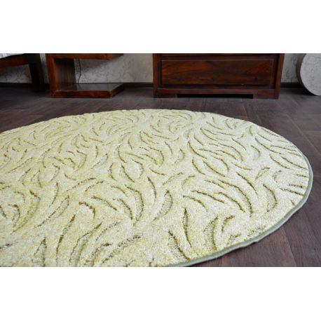 Okrúhly koberec IVANO zelená