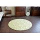 Carpet round IVANO green