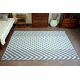 Tapete prumo SIZAL FLOORLUX 20504 FOLHAS prata / preto SELVA