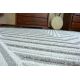 Tapete prumo SIZAL FLOORLUX 20504 FOLHAS champanhe / cinzento escuro SELVA