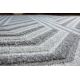 Tapete prumo SIZAL FLOORLUX 20504 FOLHAS champanhe / cinzento escuro SELVA