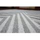 Tapete prumo SIZAL FLOORLUX 20504 FOLHAS champanhe / cinzento escuro SELVA