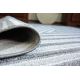 Tapete prumo SIZAL FLOORLUX 20504 FOLHAS champanhe / cinzento escuro SELVA